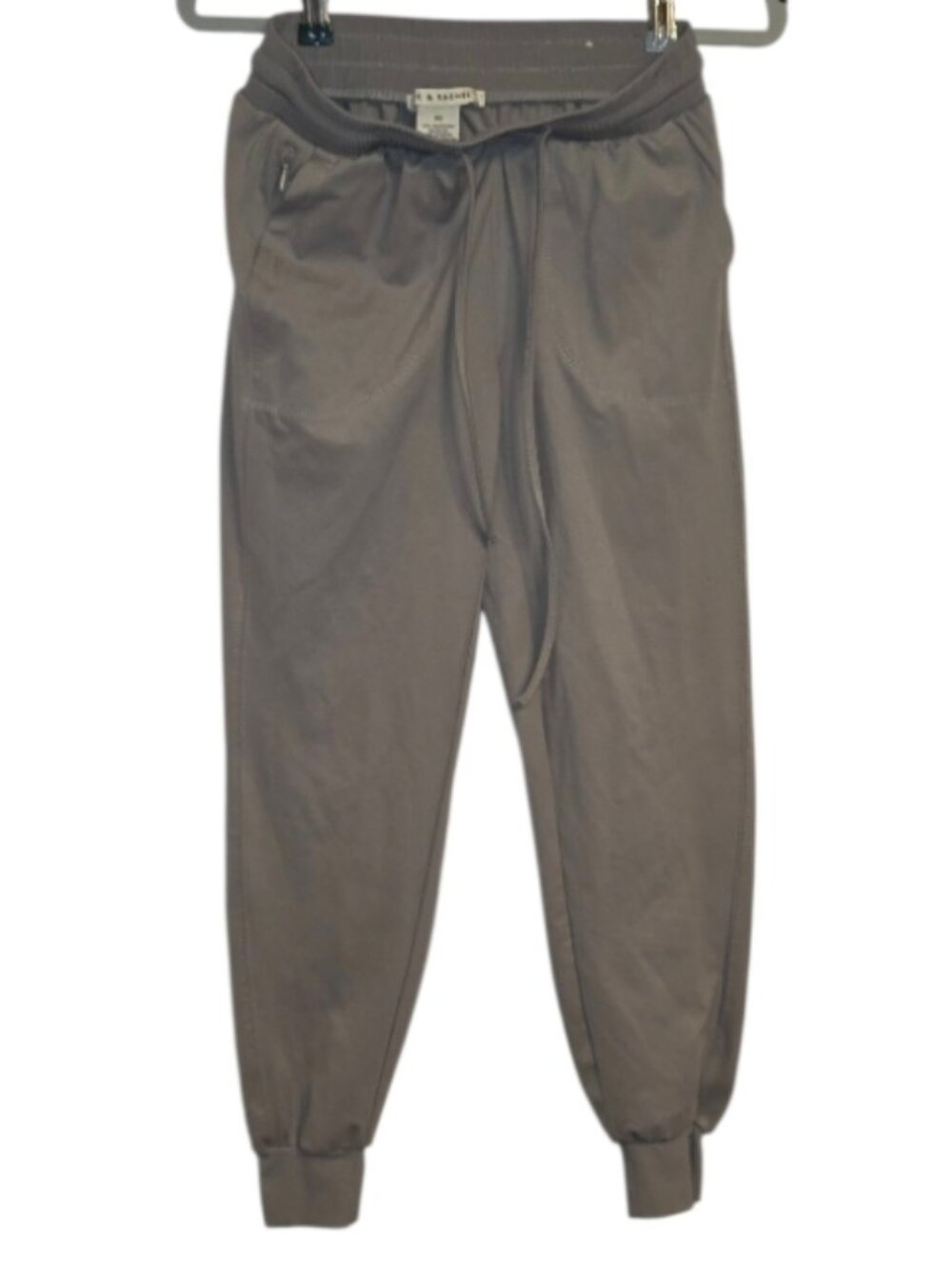 Zac and Rachel Gray Joggers Pants Neutral XS Sporty Athleisure Athletic Workout
